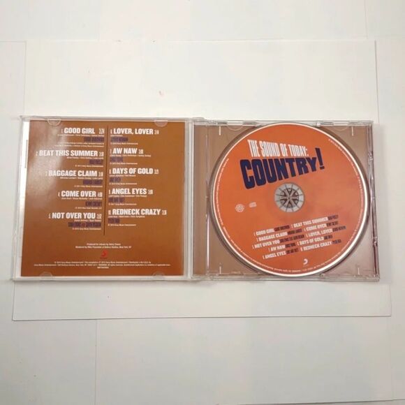 Sound of Today Country Compilation CD Carrie Underwood Kenny Chesney - Picture 7 of 9